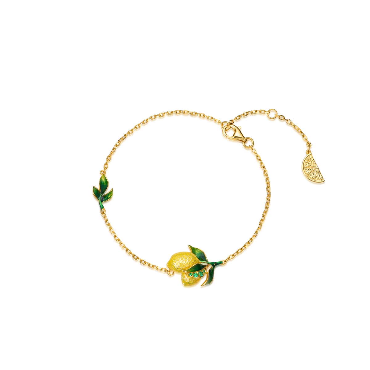 W.KRUK Bransoleta srebrna Kwiaty Nocy Cytrusy