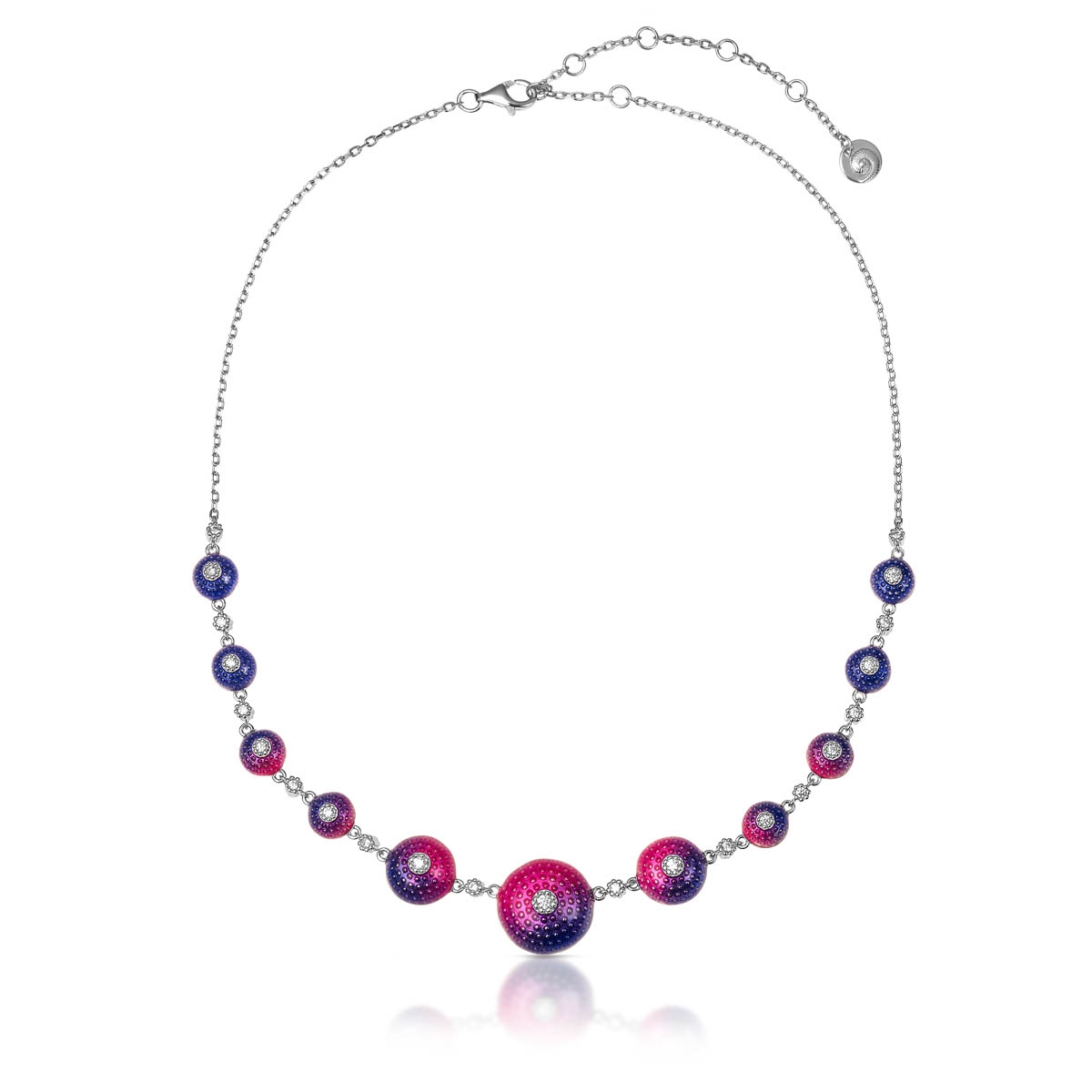 W.KRUK Naszyjnik srebrny Imaginarium