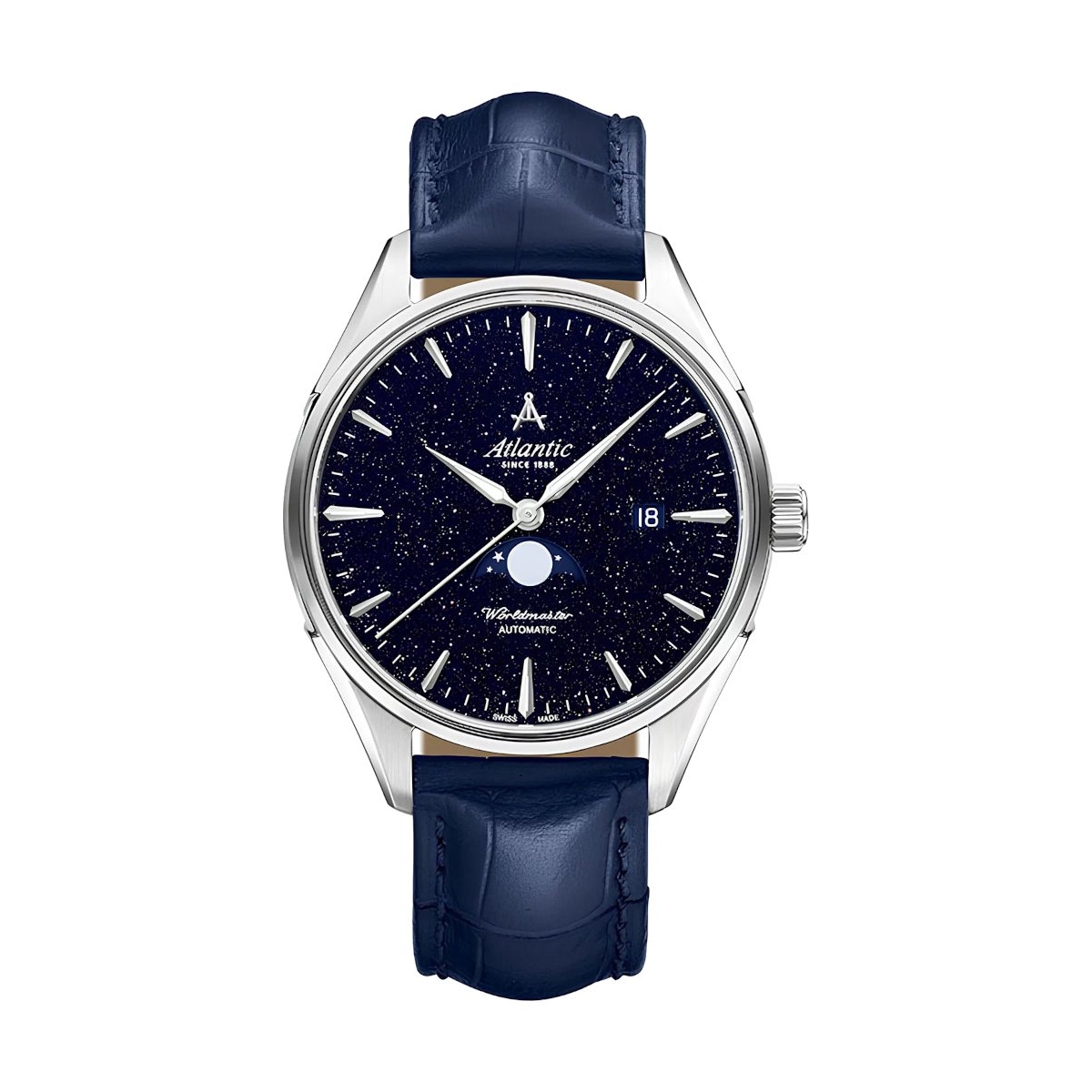 W.KRUK ZEGAREK ATLANTIC WORLDMASTER MOONPHASE AUTOMATIC