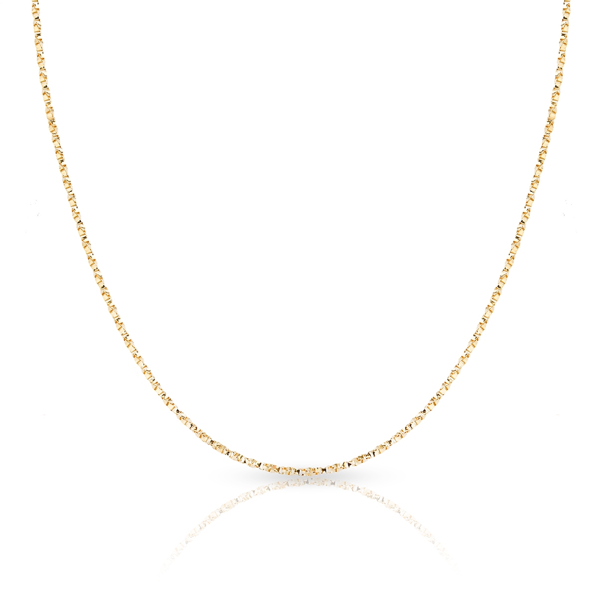 W.KRUK Łańcuszek złoty kostka