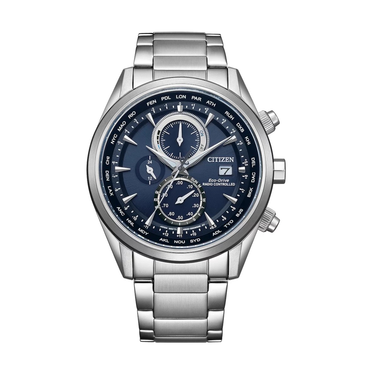 W.KRUK ZEGAREK CITIZEN RADIO CONTROLLED CHRONOGRAPH