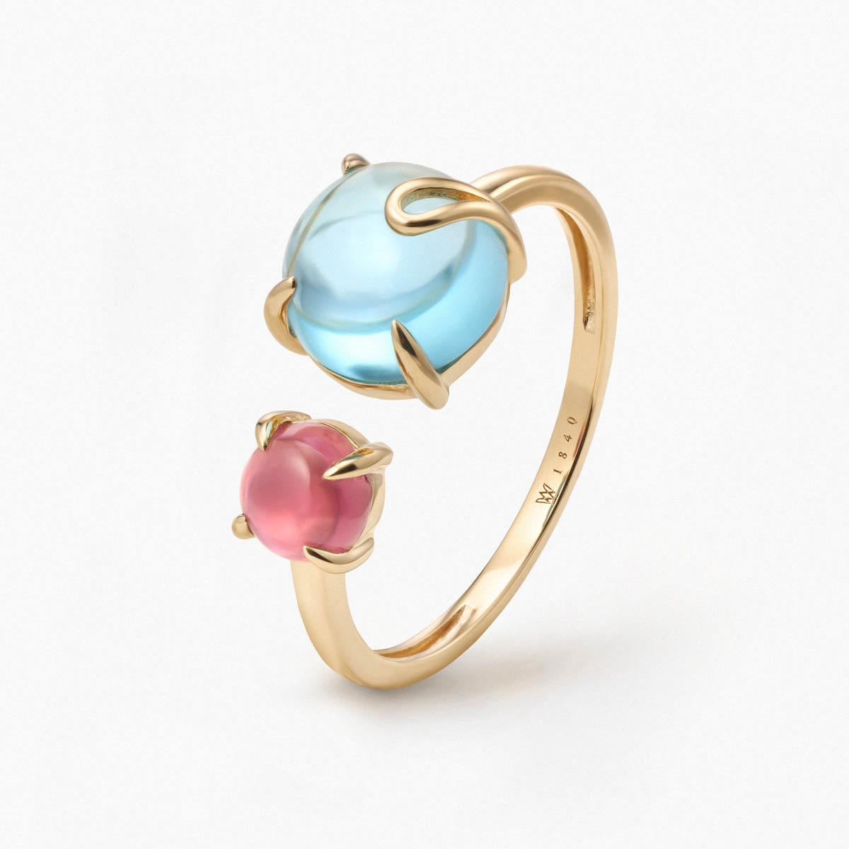 W.KRUK Pierścionek złoty KOI