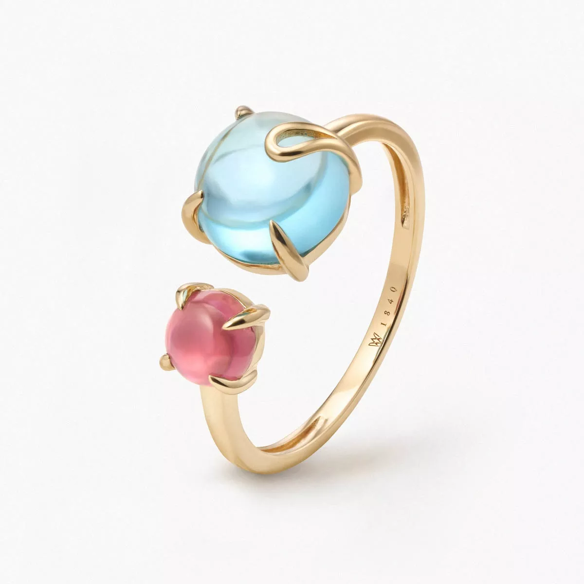 W.KRUK Pierścionek złoty KOI