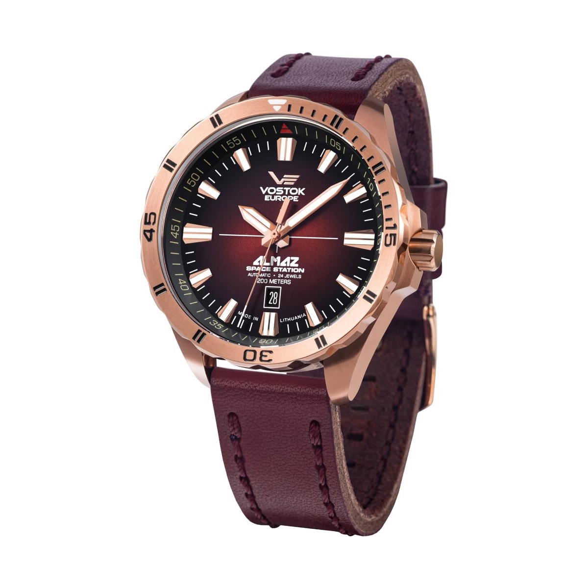 W.KRUK ZEGAREK VOSTOK EUROPE ALMAZ SPACE STATION AUTOMATIC