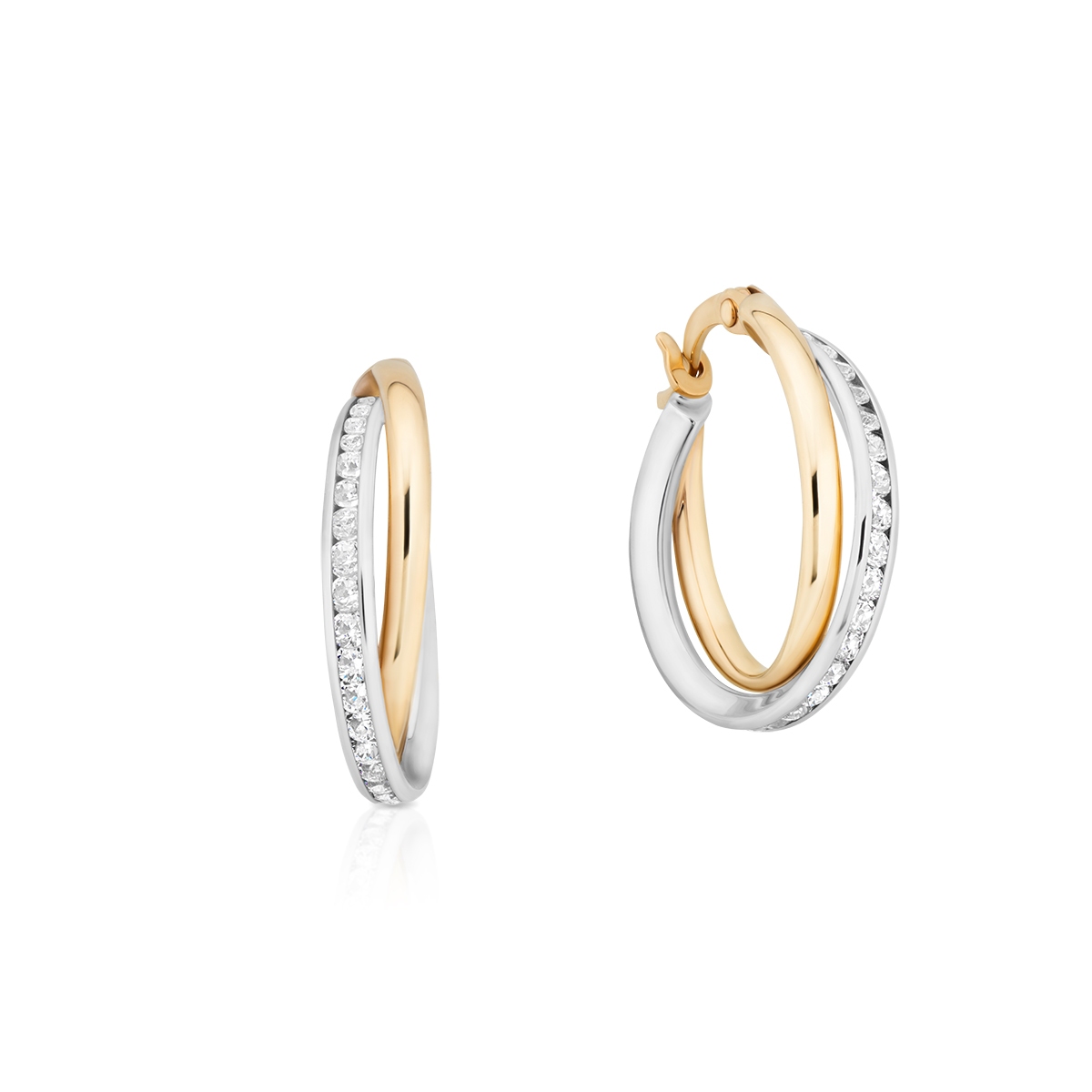 W.KRUK Kolczyki złote W.KRUK