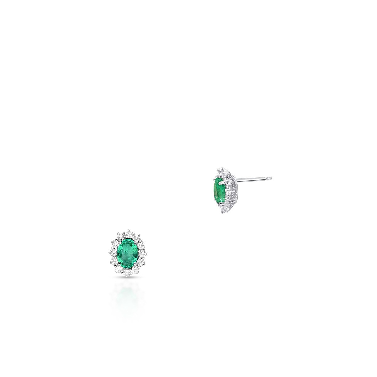 W.KRUK Kolczyki złote Recarlo