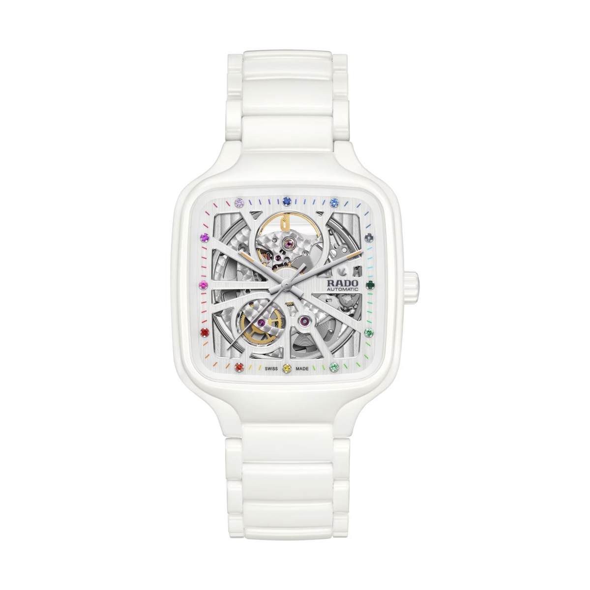 W.KRUK ZEGAREK RADO True Square Automatic Open Heart