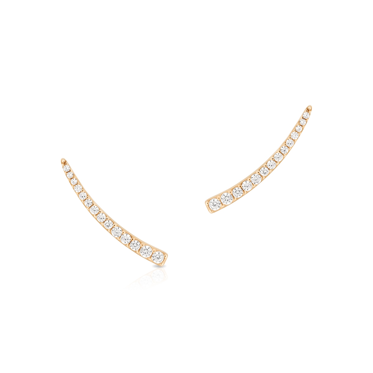 W.KRUK Nausznice złote W.KRUK