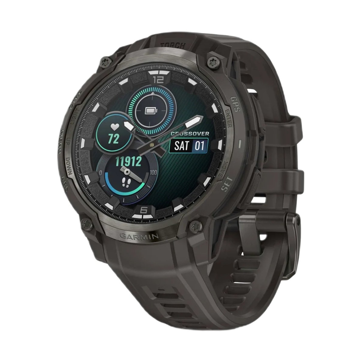 W.KRUK ZEGAREK GARMIN INSTINCT CROSSOVER AMOLED 46,6MM