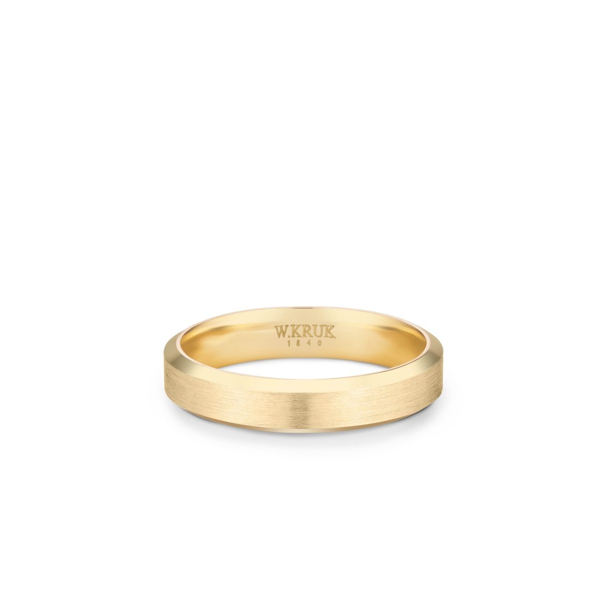 W.KRUK Obrączka złota CHAMONIX