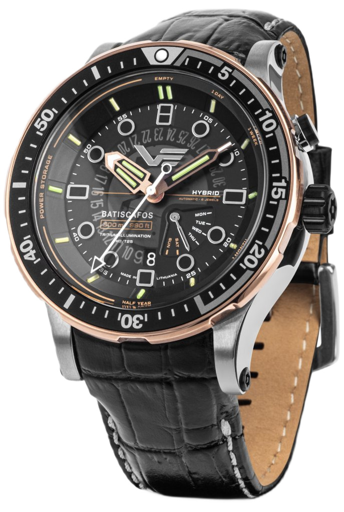 Zegarek Męski VOSTOK EUROPE Hybrid Batiscafos PX84-511E769