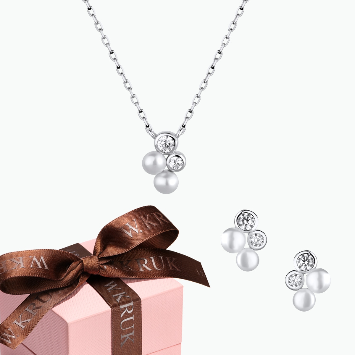 W.KRUK KOMPLET DWIE PERŁY