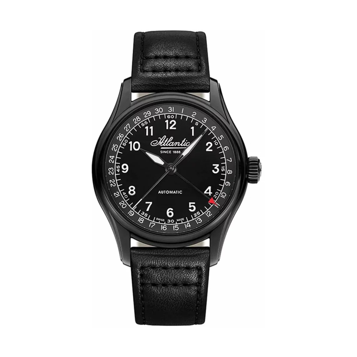 W.KRUK ZEGAREK ATLANTIC WORLDMASTER AUTOMATIC POINTER DATE