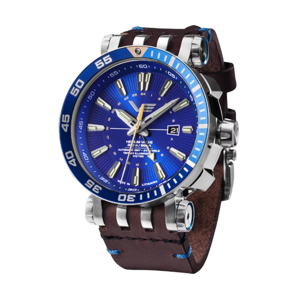W.KRUK ZEGAREK VOSTOK EUROPE ENERGIA ROCKET AUTOMATIC GMT