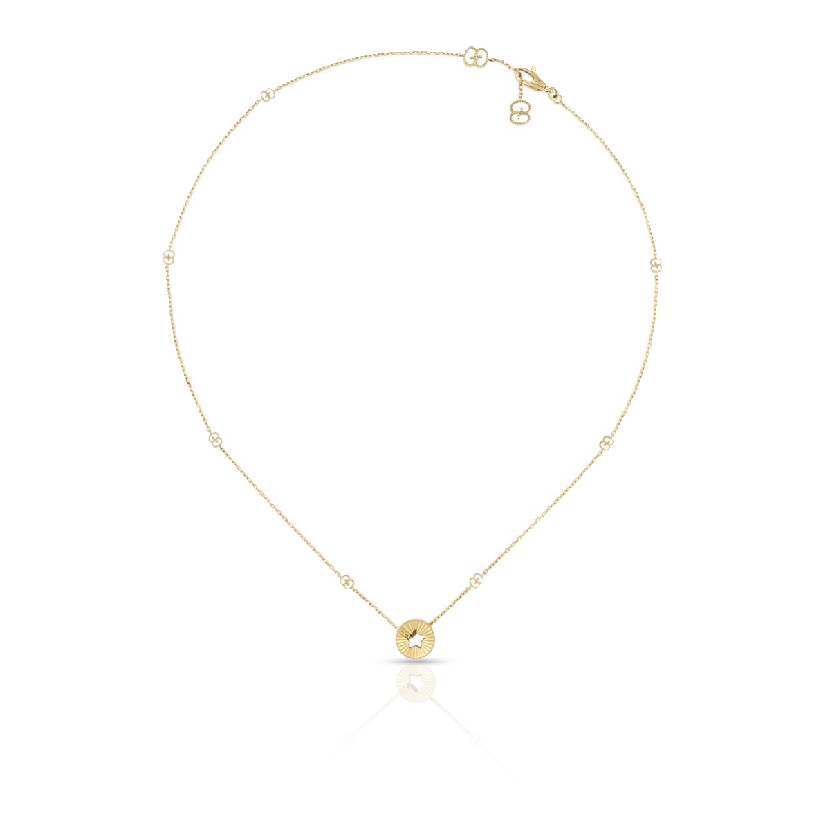 W.KRUK Naszyjnik złoty Gucci