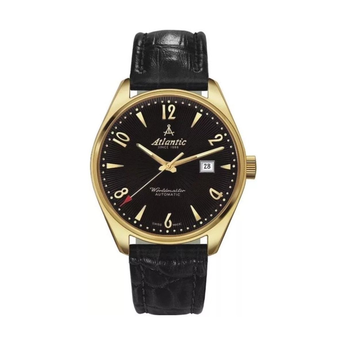 W.KRUK ZEGAREK ATLANTIC WORLDMASTER ART DECO AUTOMATIC