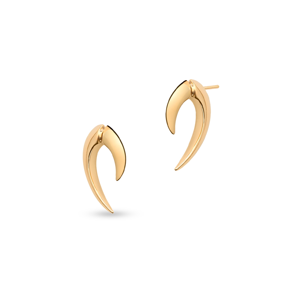 W.KRUK Kolczyki złote Shaun Leane