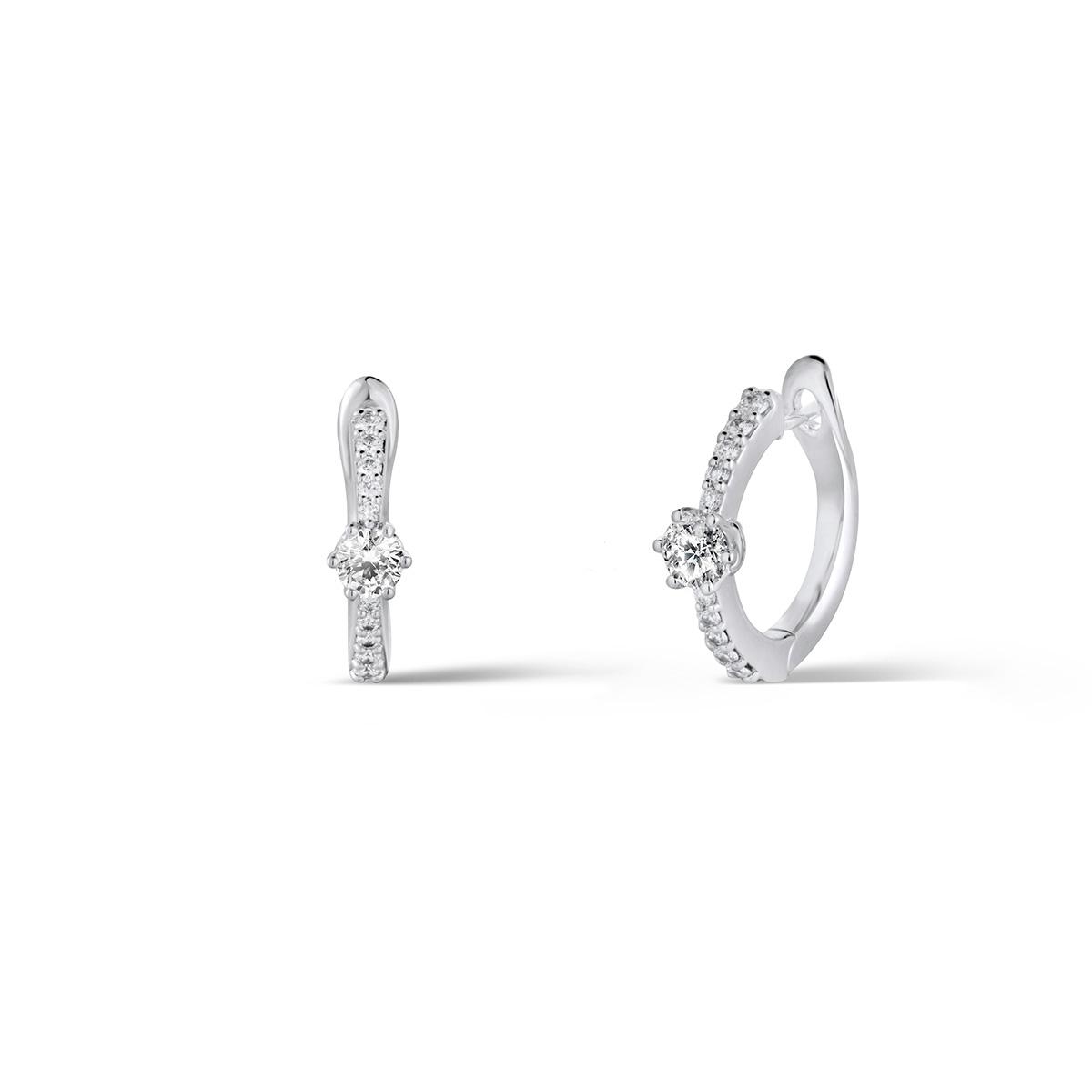 W.KRUK Kolczyki złote Recarlo