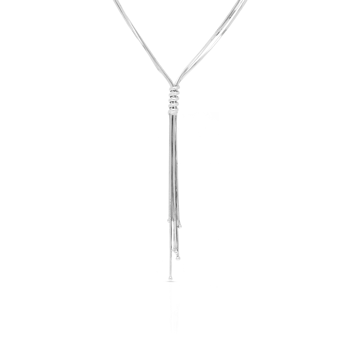 W.KRUK Naszyjnik srebrny krawatka