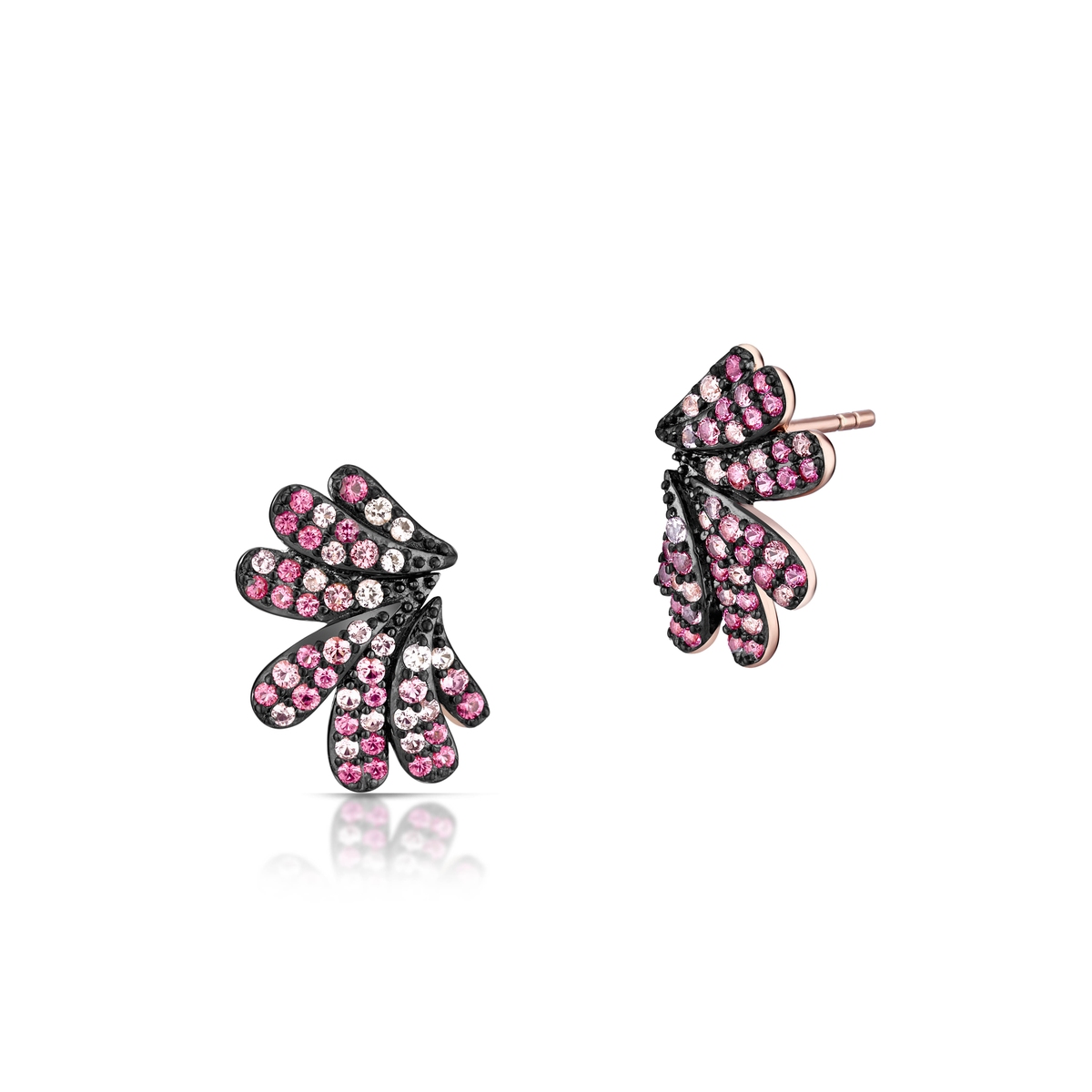 W.KRUK Kolczyki srebrne Preludium Paradise Birds