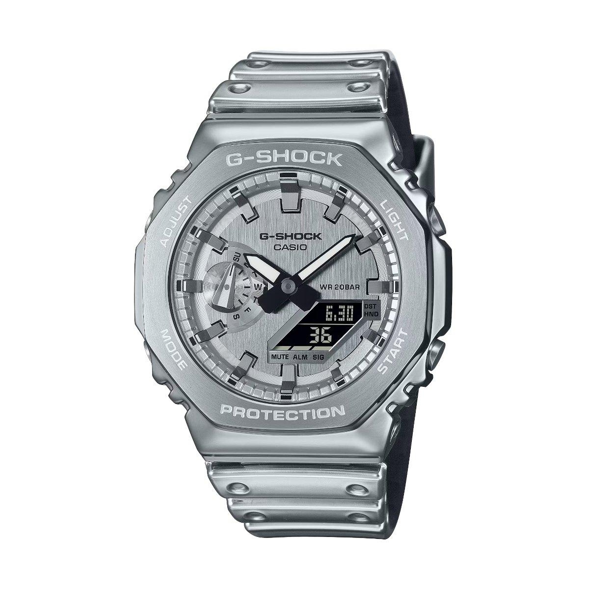 W.KRUK ZEGAREK G-SHOCK G-STEEL 2100 FINE METALLIC SERIES