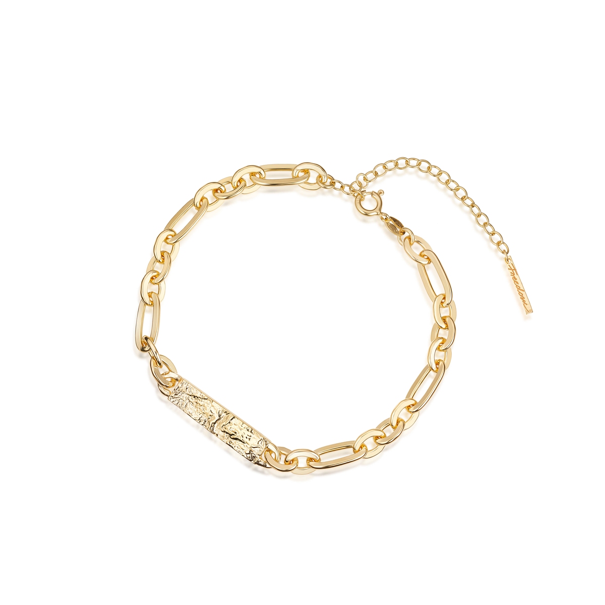 W.KRUK Bransoleta srebrna FREEDOM ELEMENTS