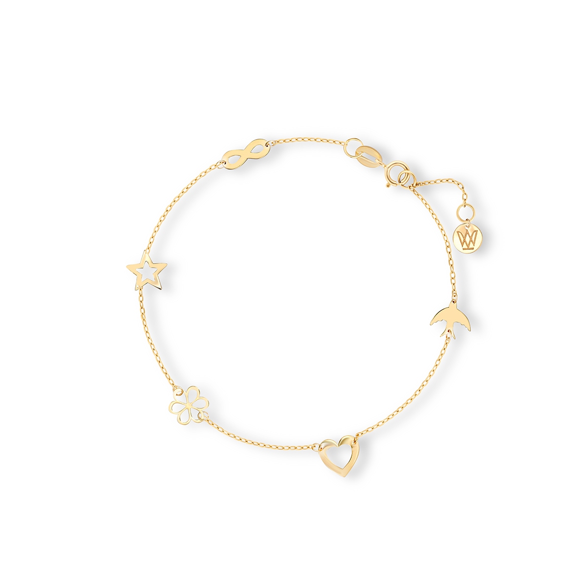 W.KRUK Bransoleta złota