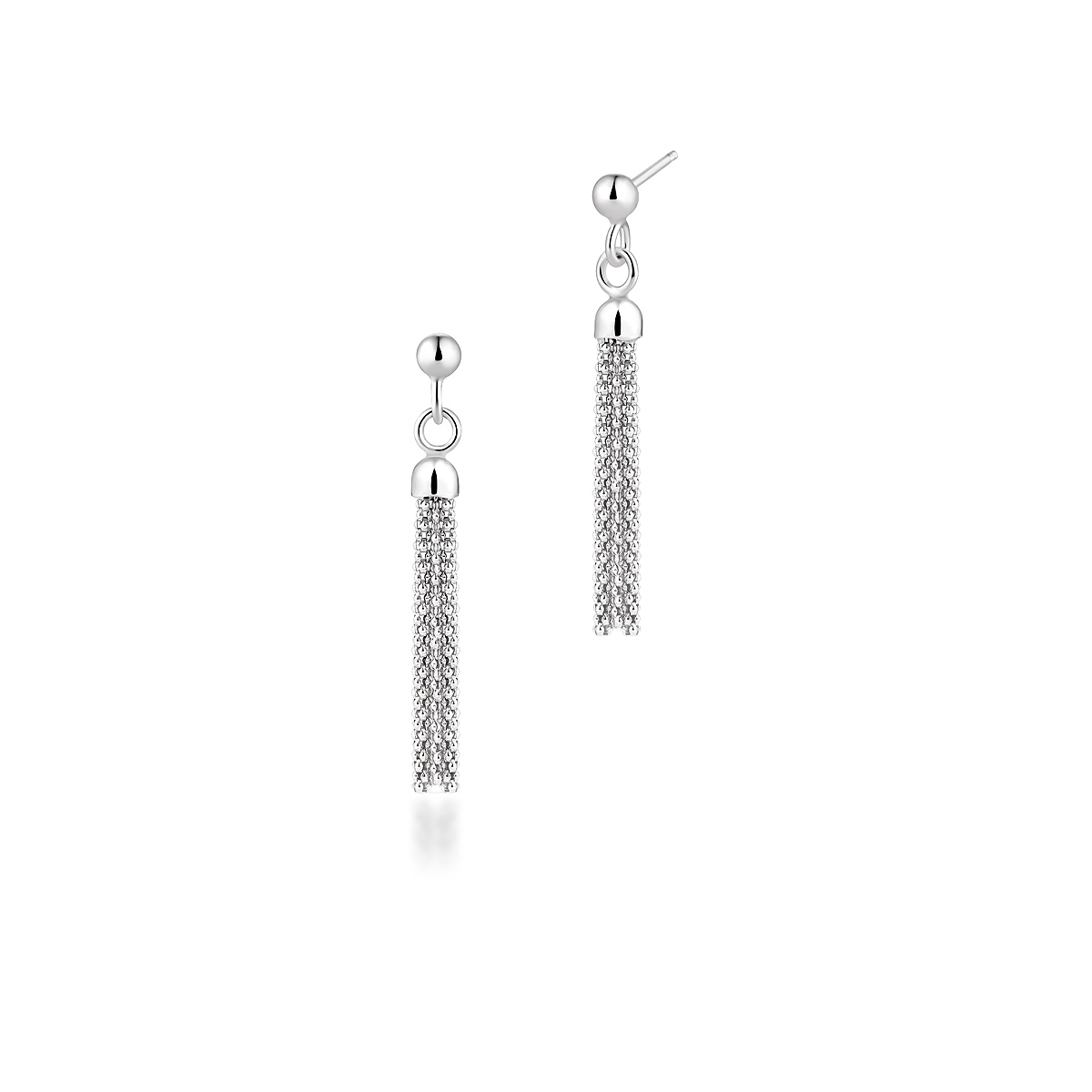 W.KRUK Kolczyki srebrne długie