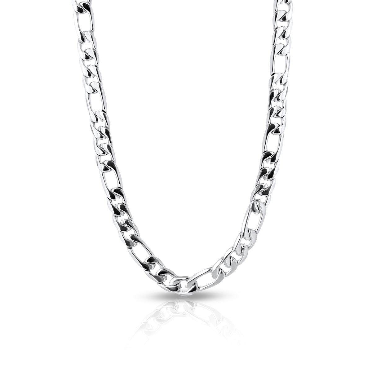 W.KRUK Łańcuszek stalowy figaro