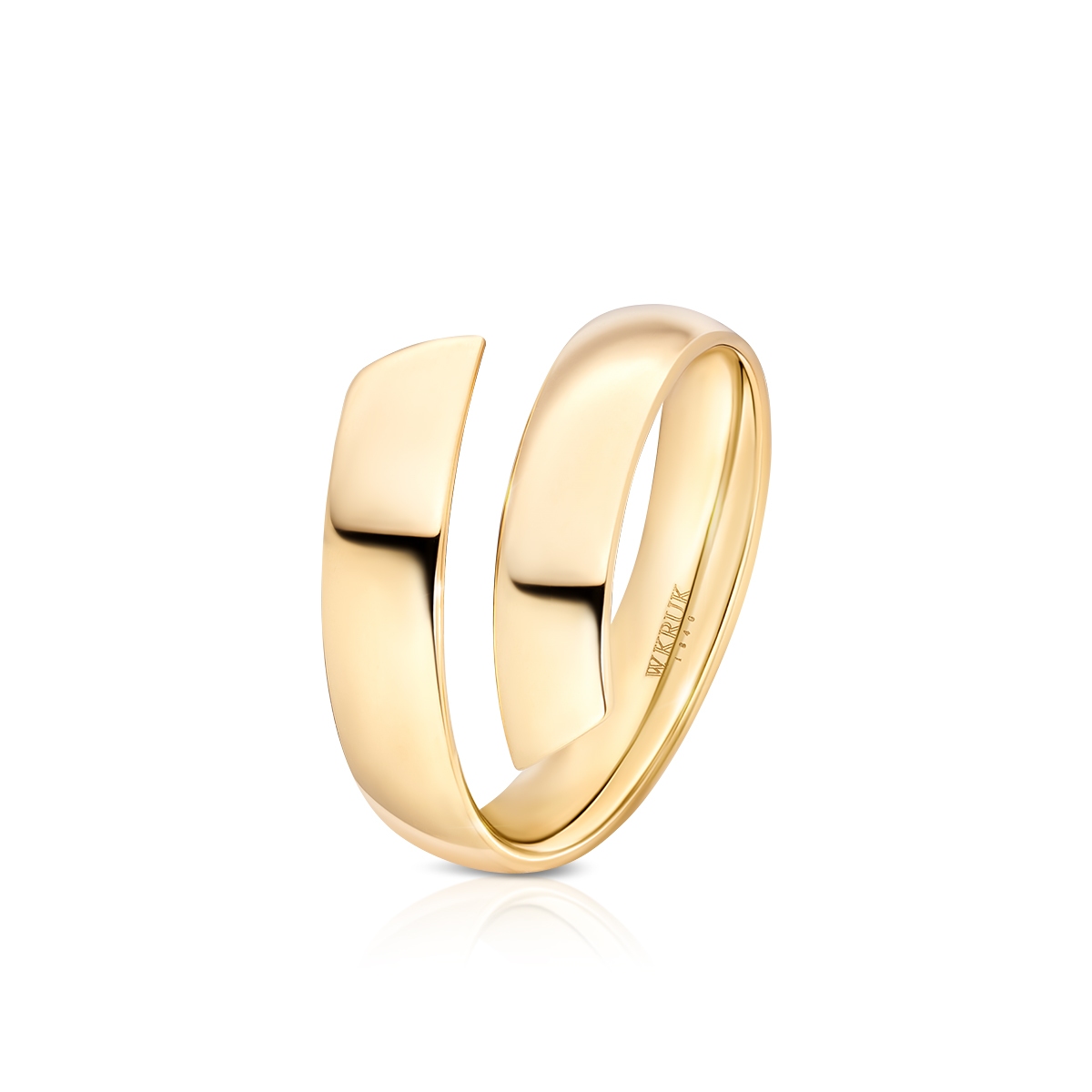 W.KRUK Pierścionek złoty