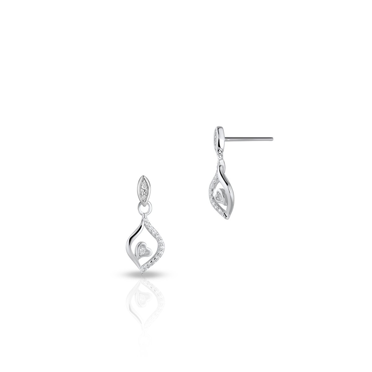 W.KRUK Kolczyki srebrne