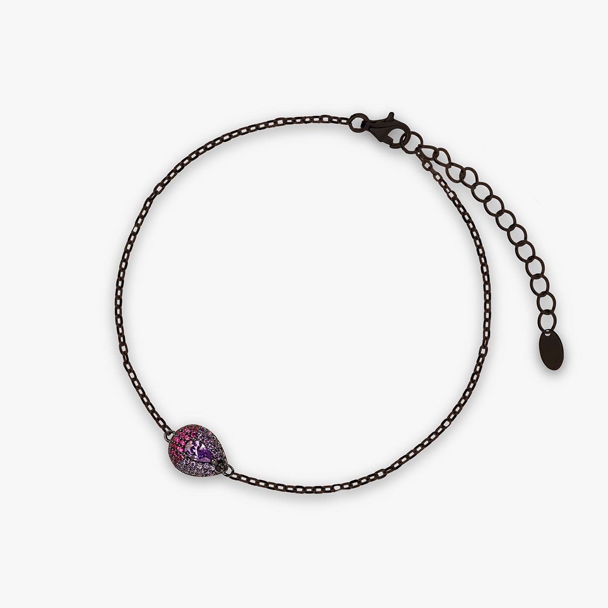 W.KRUK Bransoleta srebrna Meteory