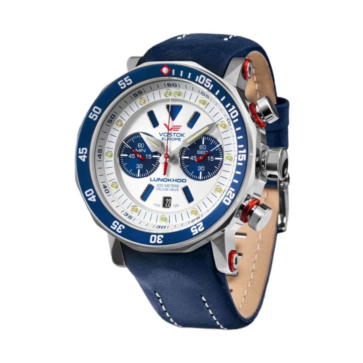 W.KRUK ZEGAREK VOSTOK EUROPE LUNOKHOD-2 CHRONO