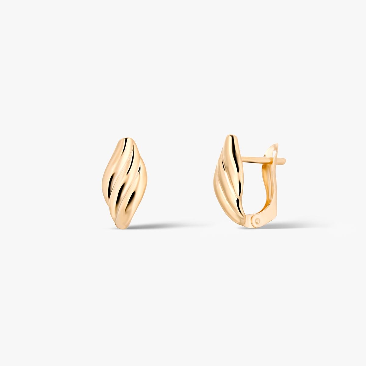 W.KRUK Kolczyki złote