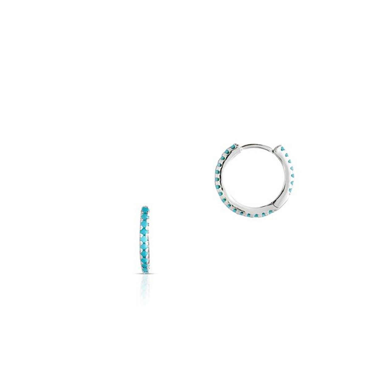 W.KRUK Kolczyki srebrne Laguna