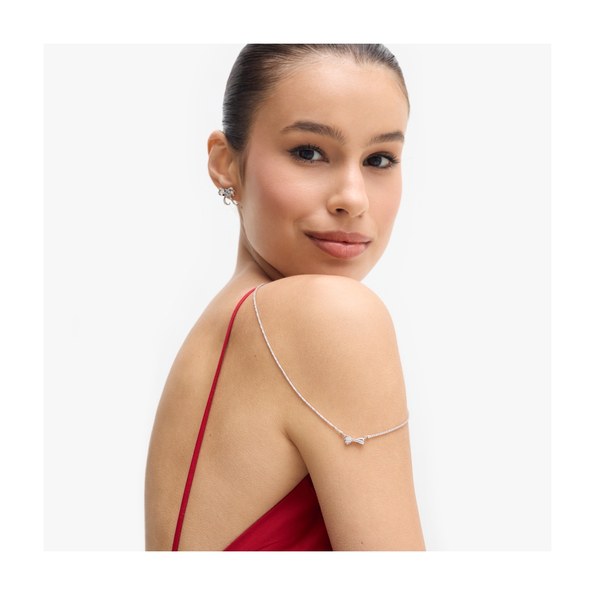 W.KRUK Naszyjnik srebrny Balerina