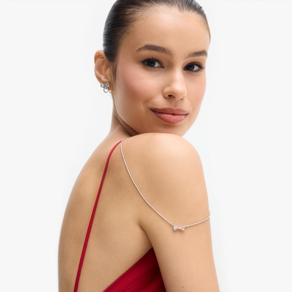 W.KRUK Naszyjnik srebrny Balerina