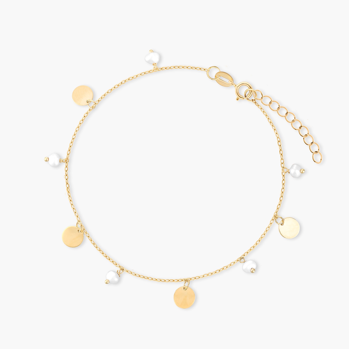 W.KRUK Bransoleta złota z perłami