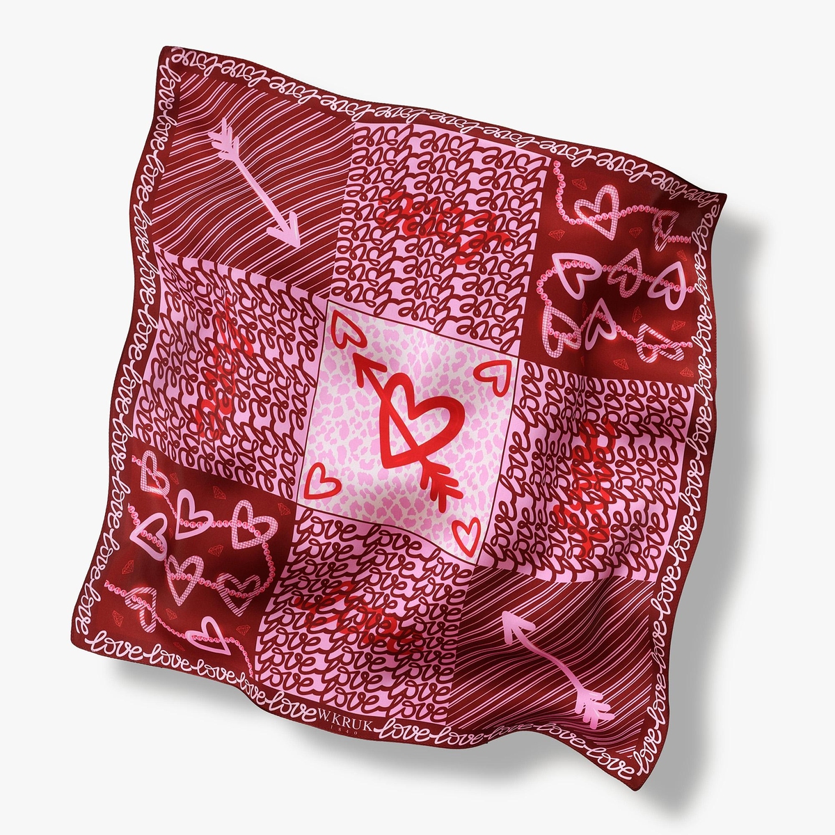 W.KRUK Chusta jedwabna Czułość