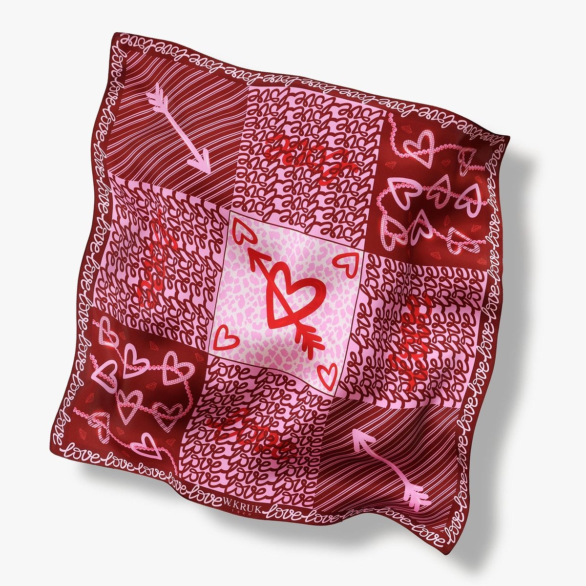 W.KRUK Chusta jedwabna Czułość