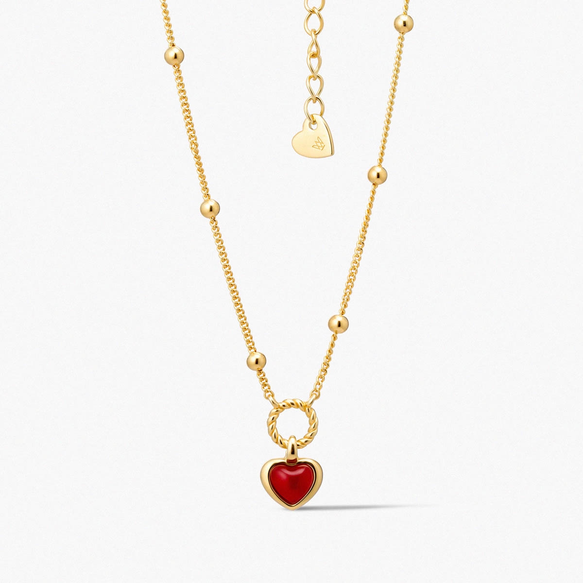 W.KRUK Naszyjnik srebrny Czułość