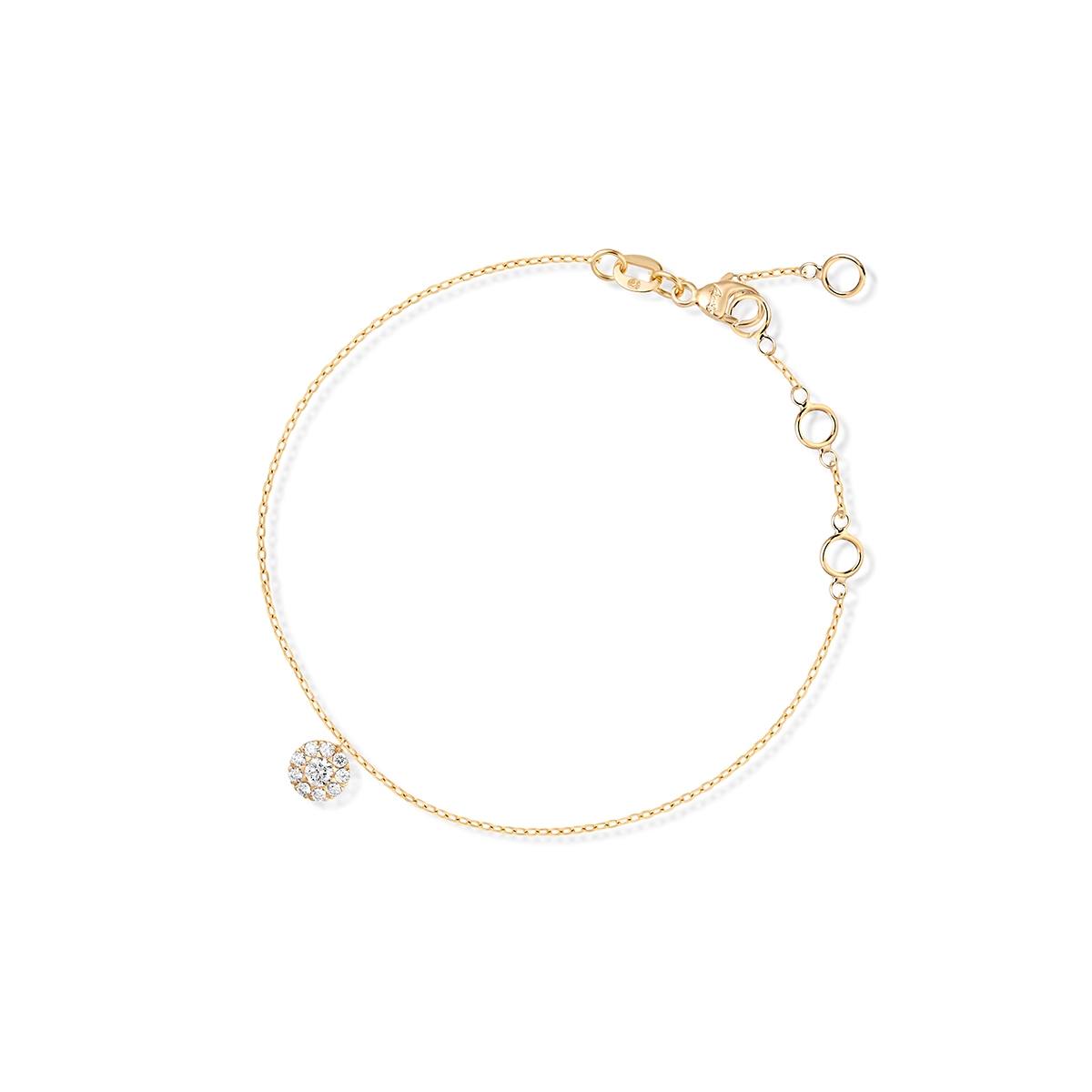 W.KRUK Bransoleta złota Recarlo