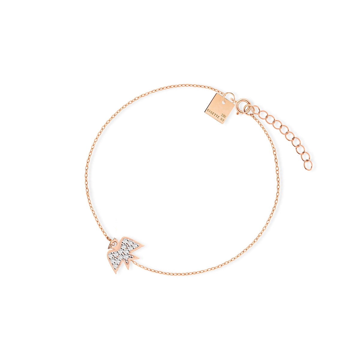 W.KRUK Bransoleta złota Ginette NY