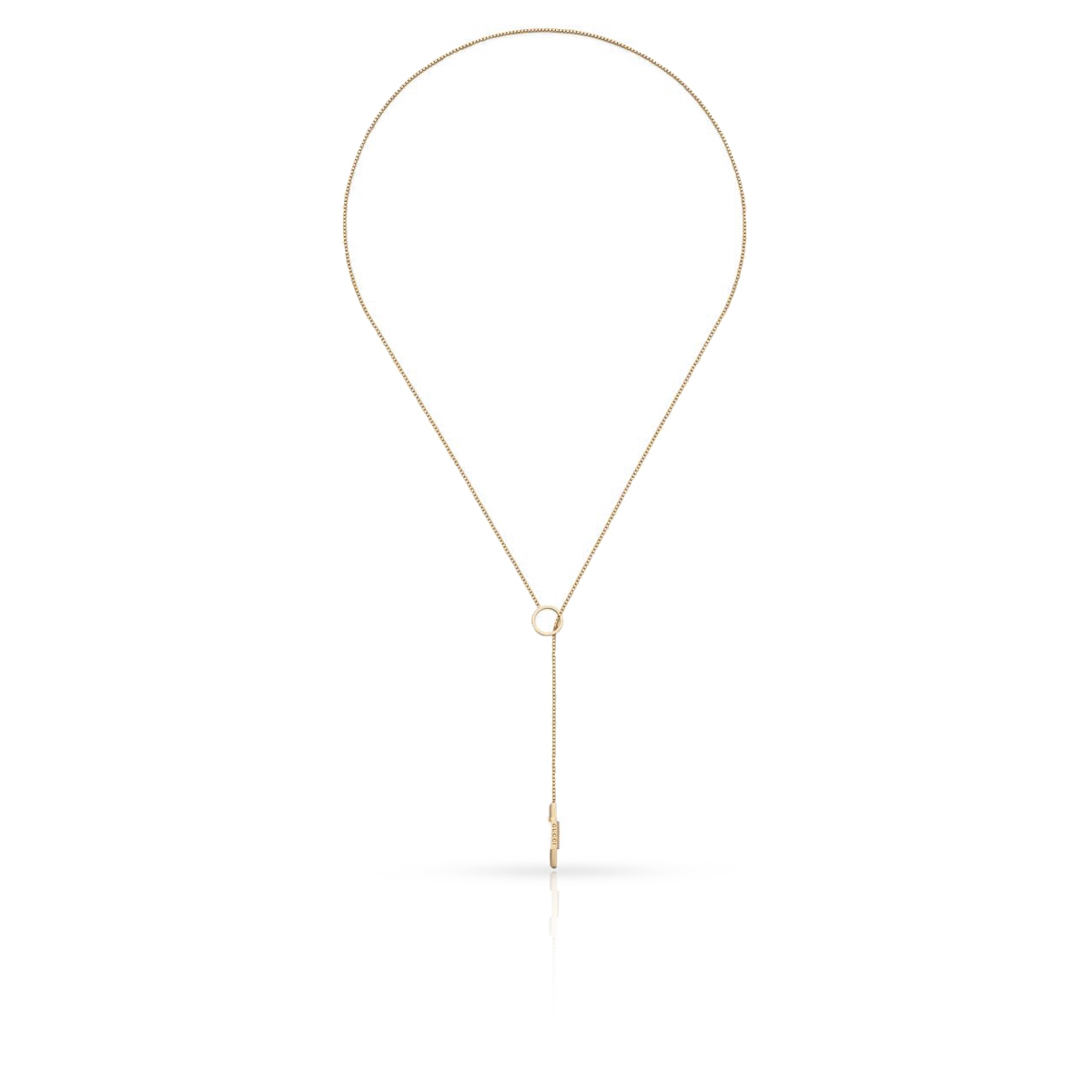 W.KRUK Naszyjnik złoty GUCCI