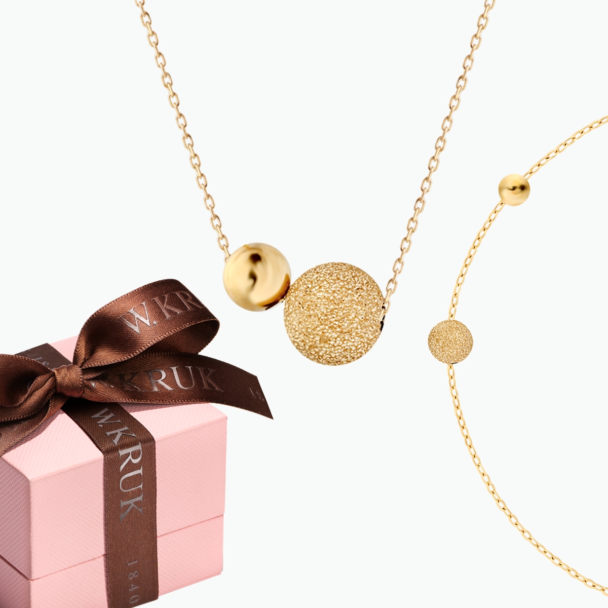 W.KRUK KOMPLET ZŁOTA BOMBKA