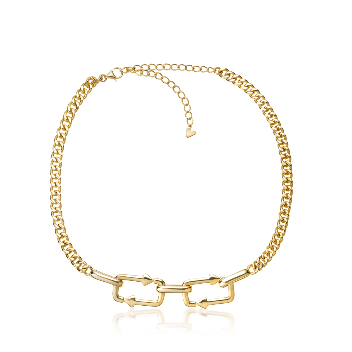 W.KRUK Naszyjnik srebrny Longplay