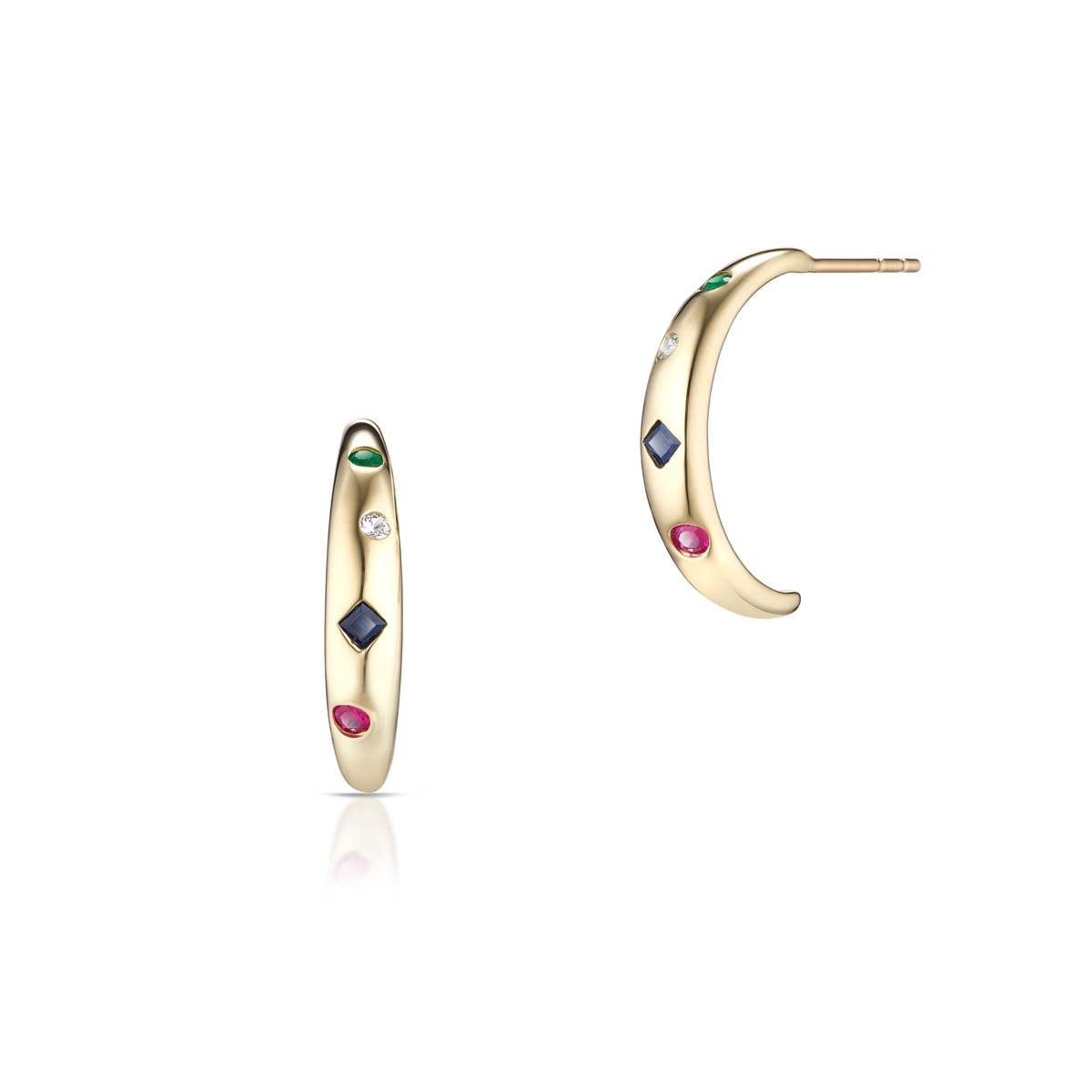 W.KRUK Kolczyki złote Treasures