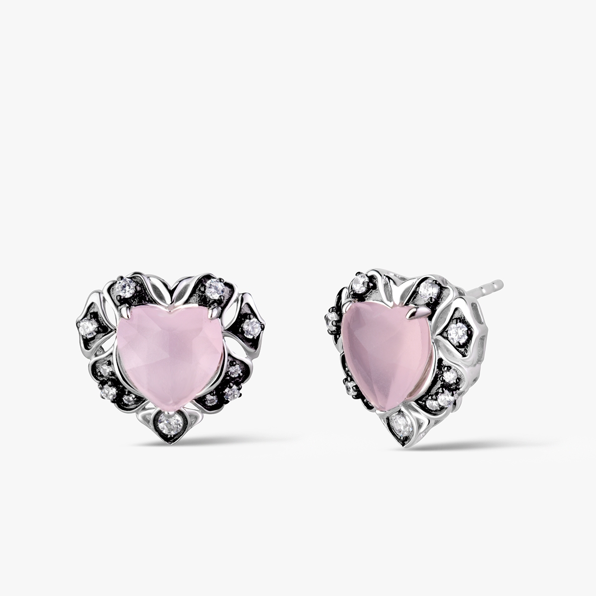 W.KRUK Kolczyki srebrne Royal Star