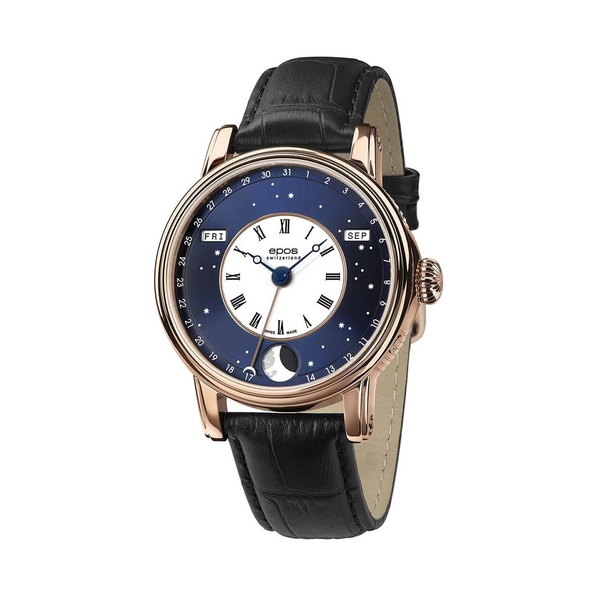 W.KRUK ZEGAREK EPOS ARTISTRY 3439 BM V-STYLE AUTOMATIC MOONPHASE