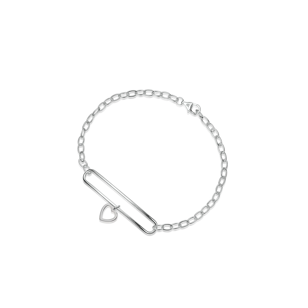 W.KRUK Bransoleta srebrna